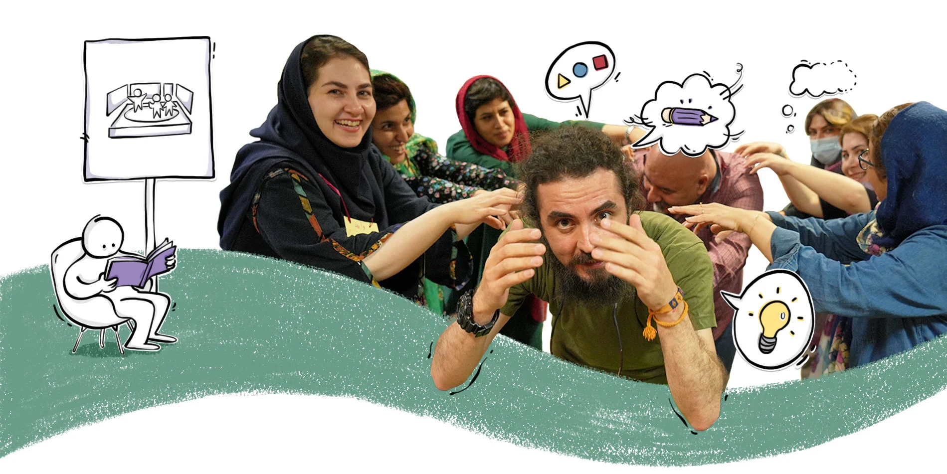 کارگاه بازیهای نمایشی برای پرورش خلاقیت در کلاس